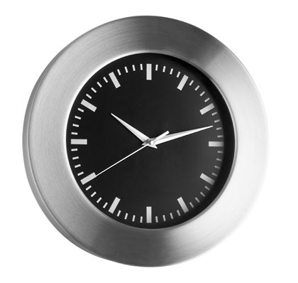 Reloj Cocina en Acero 30 cms